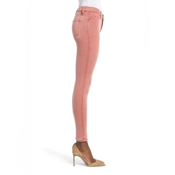 Hudson Jeans Nico Super Skinny Colored Denim Pink Size 29 - Picture 3 of 12